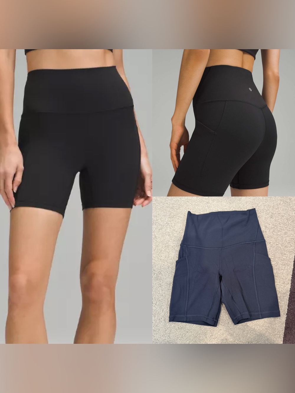 Lululemon Align High Rise Shorts WITH POCKETS 6”
